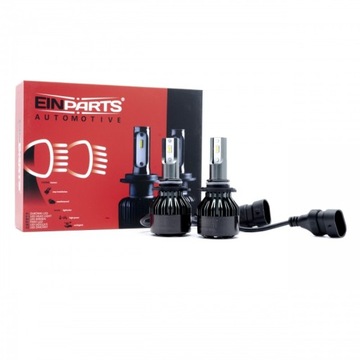 Żarówki LED HB3 EINPARTS 12/24V 6000K 10000lm