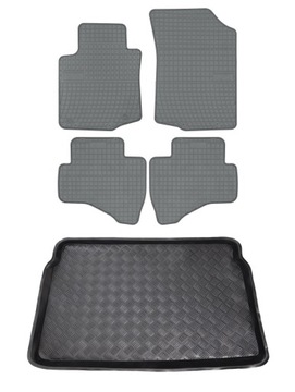 Dywaniki popiel + mata bagażnika Citroen C1 I 2005-2014