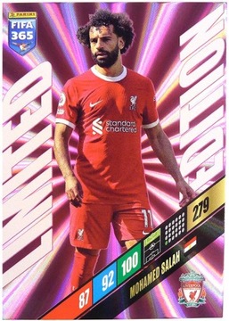 Mohamed Salah - karta LIMITED - FIFA 365 Adrenalyn XL 2024 - LIVERPOOL