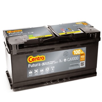 AKUMULATOR CENTRA FUTURA 100Ah 900A NAJŚWIEŻSZE PROD. LISTOPAD 2023