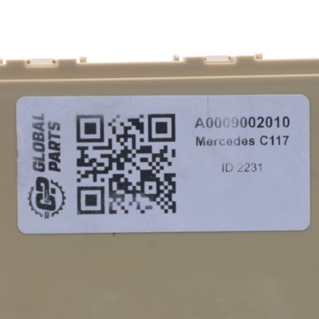 MERCEDES C117 CLA AMG BENZÍN OM113 MODUL PŘEVODOVKY ŘAZENÍ A0009002010