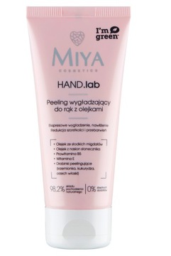 Miya Cosmetics HAND.lab Разглаживающий пилинг для рук и ногтей с маслами