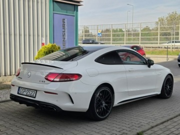 Mercedes Klasa C W205 Coupe AMG AMG 63 476KM 2016 Mercedes C 63 AMG Coupe 4.0 V8 476KM. Salon Polska, zdjęcie 3