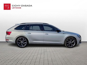 Skoda Superb III Kombi Facelifting 2.0 TDI SCR 200KM 2022 Skoda Superb 2.0 TDI 200KM Sportline DSG Kamera DCC Virtual HAK Panorama F, zdjęcie 5