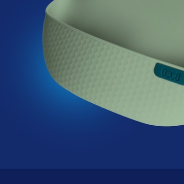 LOVI 51/031 Зеленый силиконовый нагрудник