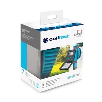 Цифровой контроллер полива сада, программатор таймера Cellfast IDEAL