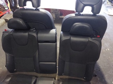 SEDADLA POHOVKA POLOKOŽENÝ VOLVO V40 II R-DESIGN UK KOMPLET