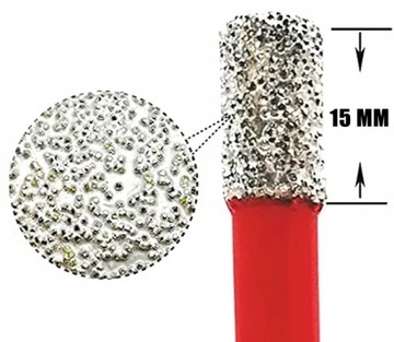 WIERTŁO DIAMENTOWE 8MM KORONKA OTWORNICA M14 GRES