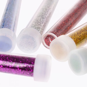 Рассыпчатые блестки 6 ЦВЕТОВ