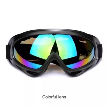 Gogle motocyklowe Masque Motocross kask z goglami