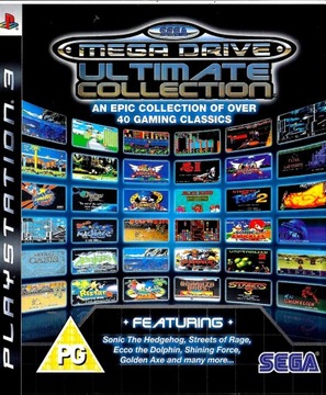 Игра для PS3 SEGA MEGA DRIVE ULTIMATE COLLECTION Более 40 КУЛЬТОВЫХ ИГР