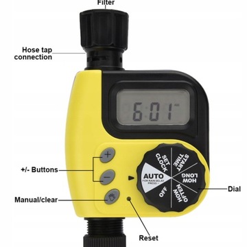 КОНТРОЛЛЕР ОРОШЕНИЯ ПРОГРАММАТОР ПОЛИВА ВОДЫ