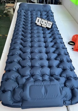 САМОНАДУВАЮЩИЙСЯ ТУРИСТИЧЕСКИЙ МАТРАС, ВСТРОЕННЫЙ НАСОС, КОВРИК С ПОДУШКОЙ