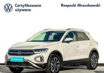 Volkswagen T-Roc I SUV Facelifting 1.5 TSI ACT 150KM 2024 Volkswagen T-Roc 1.5TSI 150KM Style DSG, Podgrzewane Fotele, Reflektory LED