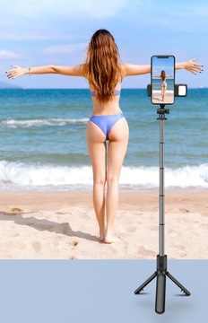 ПАЛКА ДЛЯ СЕЛФИ, РЕГУЛИРУЕМЫЙ МОНОПОД, ШТАТИВ ДЛЯ ТЕЛЕФОНА + ПУЛЬТ ПУЛЬТА BLUETOOTH