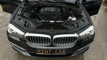 BMW Seria 5 G30-G31 Touring 520d 190KM 2018 BMW 520 190PS OPŁACONY Bezwypadkowy Automat, zdjęcie 37