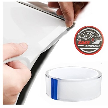 FOLIA TAŚMA OCHRONNA NA PROGI RANTY 3cm/10m MOCNA