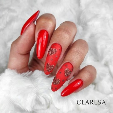 Claresa Hybrid Varnish 400 красный для ногтей