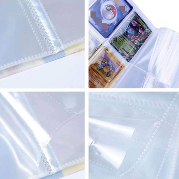 АЛЬБОМ КОЛЛЕКЦИОННЫХ КАРТ ПОКЕМОН ДЛЯ ИГРОВОГО КЛАССА НА 120 КАРТ БЛОКНОТ