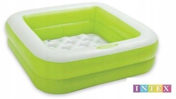 BASEN DMUCHANY 57100 INTEX 85X85X23 ZIELONY