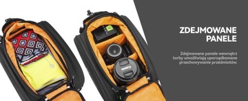 Задняя велосипедная сумка ROCKBROS для багажника 17-35 л