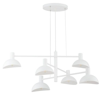 SIGMA Nowoczesna lampa LED ARTIS 6 lampa wisząca biały LED