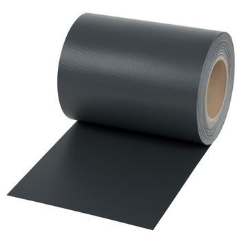 TAŚMA OGRODZENIOWA ANTRACYT GRAFIT 19 cm x 35 m OSŁONA NA PŁOT OGRODZENIE