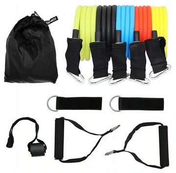 НАБОР ИЗ 5 ЭНИЗОВ ДЛЯ УПРАЖНЕНИЙ С ЭСПАНДЕРАМИ