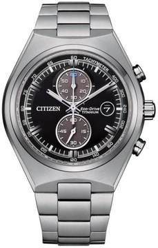 ZEGAREK MĘSKI CITIZEN CA7090-87E SUPER TITANIUM ECO-DRIVE SAPPHIRE CHRONO