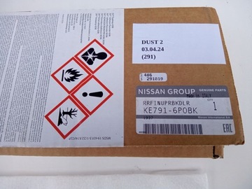 LIŠTA NÁRAZNÍKU ZADNÍ NISSAN JUKE F16 2019+ KE7916P0BK