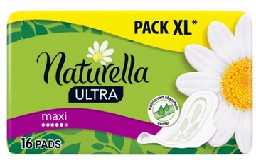 NATURELLA MAXI ULTRA PODPASKI HIGIENICZNE X 16