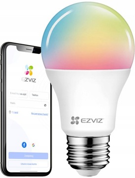 Ezviz Inteligentna żarówka LB1 Kolorowa Aplikacja