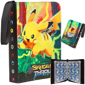 ALBUM NA KARTY POKEMON SEGREGATOR KLASER NA 900 KART TWARDA OPRAWA POKEMON