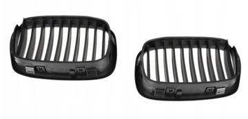 2 MASKA MŘÍŽKA LEDVINA L+P KPL BMW 5 E39 1995-2000