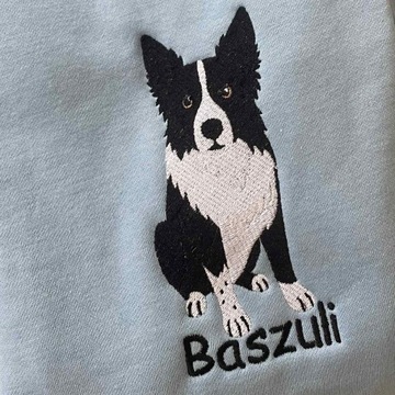 Fartuch dla Kosmetyczki Fryzjera Własny Haft Nadruk Logo Napis Zdjęcie 70cm