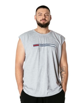 Koszulka Męska Bez Rękawów Bokserka Rambo Podkoszulek Tank Top 3020-4 10XL