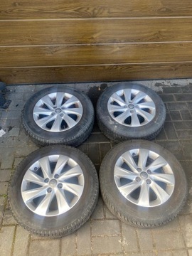 CORSA E 1.0 TURBO 3 DVEŘE KOLA RÁFKY PNEUMATIKY KOMPLET 185/65 R15