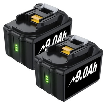 2x Bateria do Makita 18V 9Ah zamiennik BL1890 BL1860 BL1850B BL1850 BL1840B