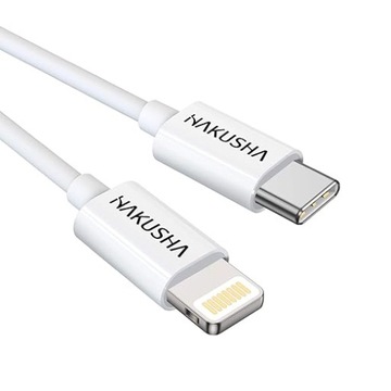KABEL USB C DO APPLE LIGHTNING 2M HAKUSHA CHIP MFI