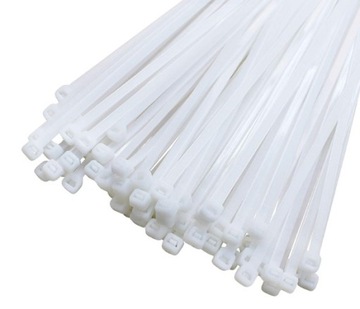 200шт КЛИМПЫ БЕЛЫЕ 2,5Х100 мм