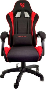 Вращающееся игровое кресло HERO ENZO RED FABRIC