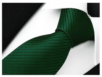 GREG мужской галстук зеленый микрофибра жаккард g03