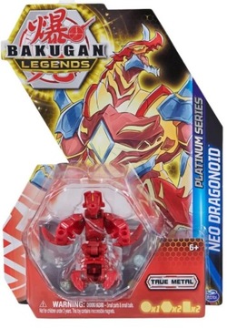 BAKUGAN LEGENDS PLATINUM FIGURKA NEO DRAGONOID