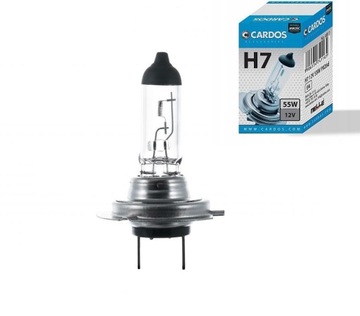 k2 CARDOS ŻARÓWKA H7 12V 55W HALOGENOWA