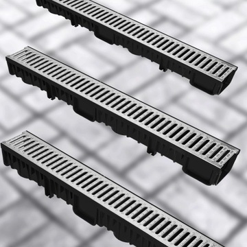 3X1 ЛИНЕЙНЫЙ ДРЕНАЖНЫЙ КАНАЛ СЛИВ ГАРАЖА