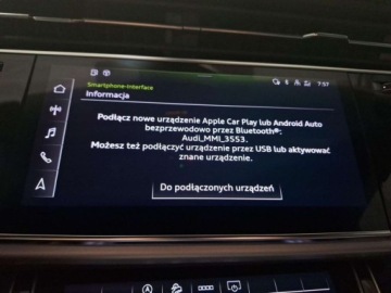 Audi Q7 II SUV Facelifting  3.0 55 TFSI 340KM 2022 Audi Q7 Sline Exterieur, Carplay, kamera cofania, pakiet czern, FV 3.0, zdjęcie 23