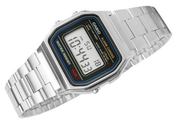 ZEGAREK CASIO A158WA-1DF UNISEX + BOX