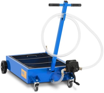 Напольная тележка MSW Zlewarka для замены масла с ручным насосом 20л/мин 55 л