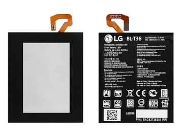 ORYGINALNA BATERIA LG BL-T36 K10 2018 K11 X410 K30