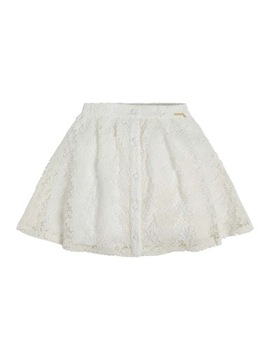 GUESS Spódnica J3GD10 WFBD0 Biały Regular Fit